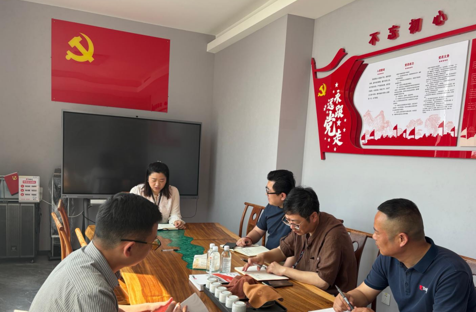 上海特领安全科技有限公司党支部5月党员大会